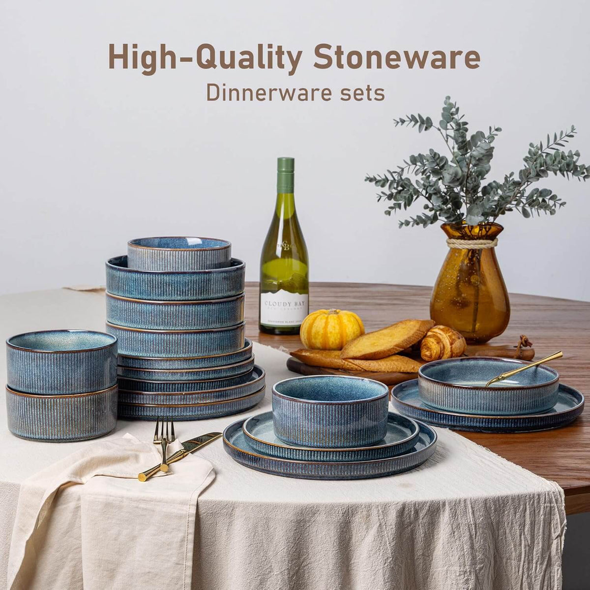 GBHOME Stoneware Dinnerware Sets--159 Series