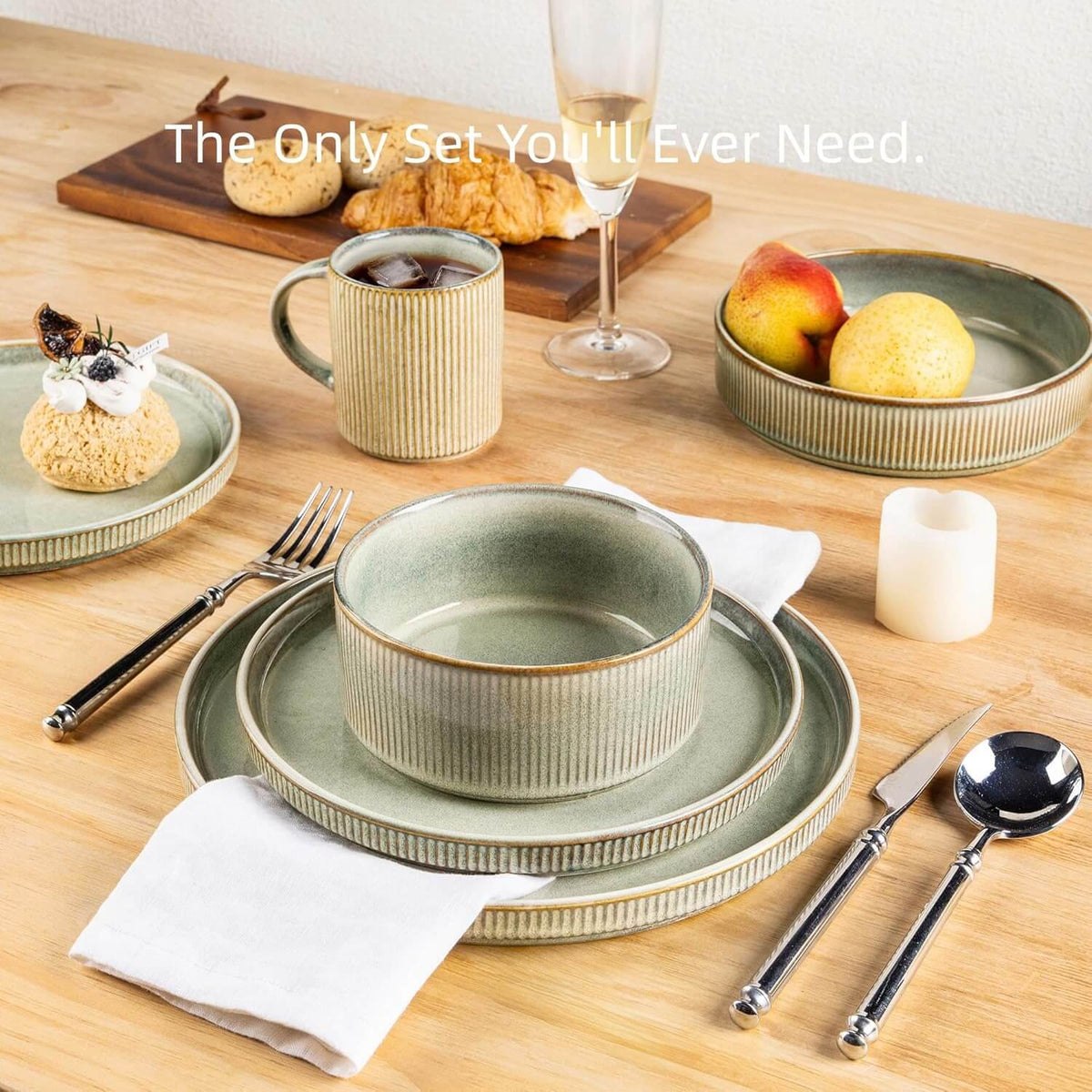 GBHOME Stoneware Dinnerware Sets--159 Series