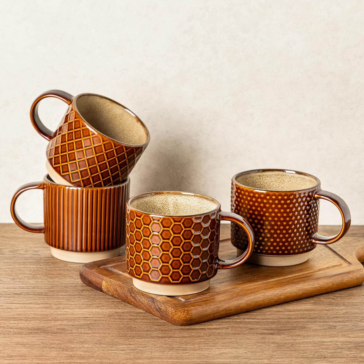 GBhome Stackable Coffee Mugs--031