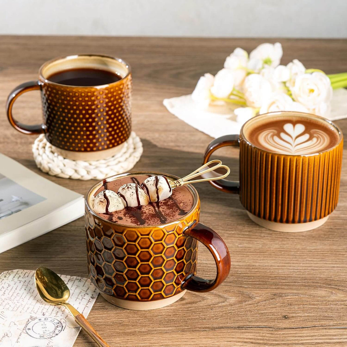 GBhome Stackable Coffee Mugs--031
