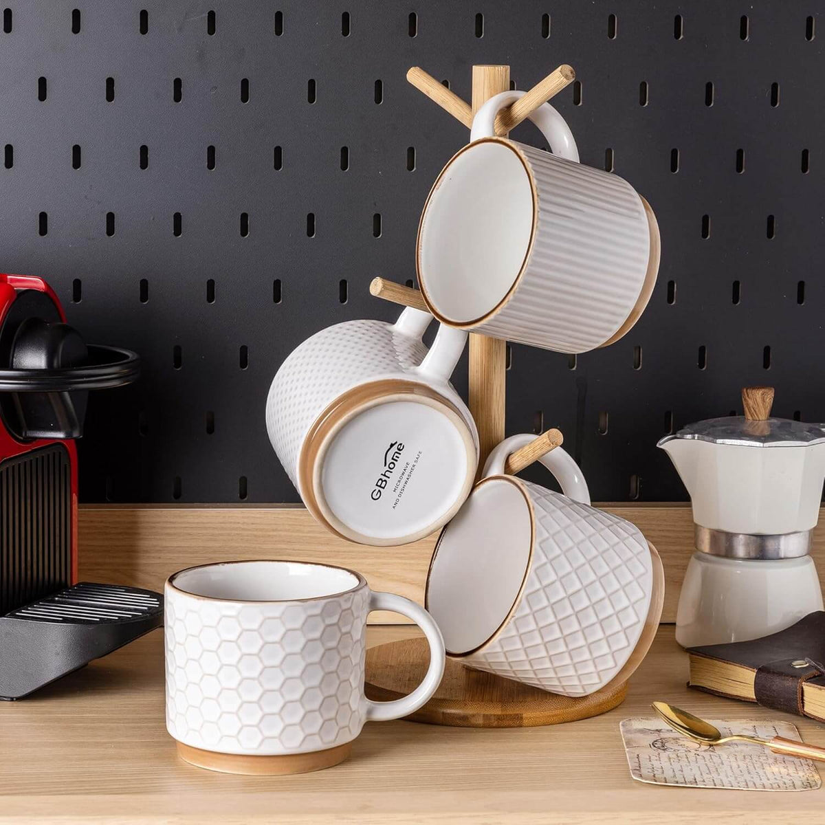 GBhome Stackable Coffee Mugs--031