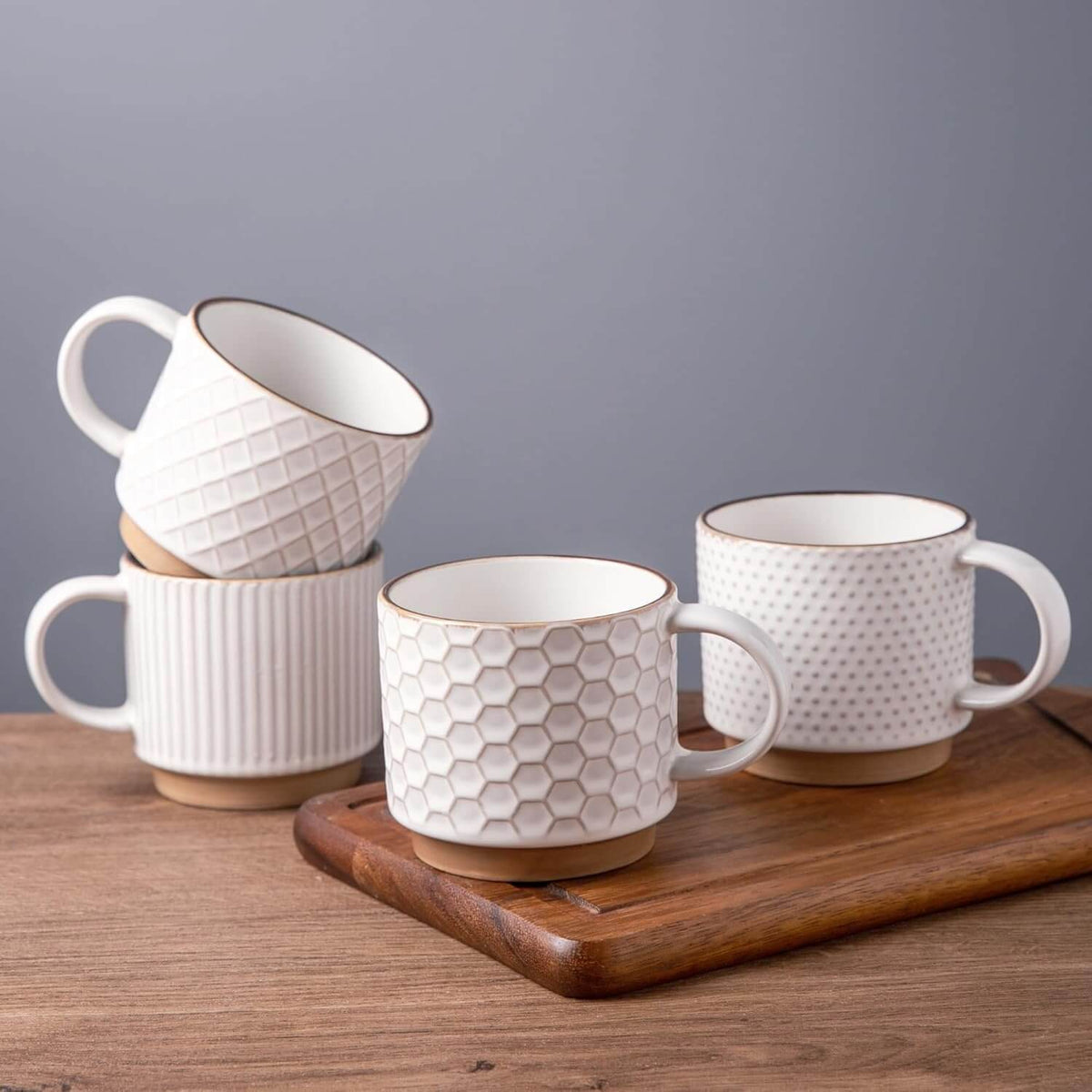 GBhome Stackable Coffee Mugs--031
