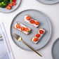 GBHOME Stoneware Plates Set of 4, 8.0 Inch Plates