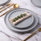 GBHOME Stoneware Plates Set of 4, 8.0 Inch Plates