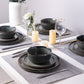 GBHOME Stoneware Plates Set of 4, 10.0 Inch Dinner Plates