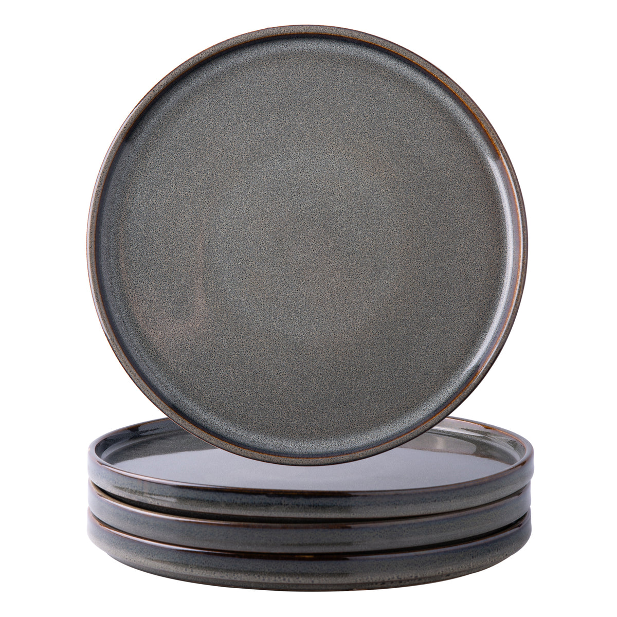 GBHOME Stoneware Plates Set of 4, 8.0 Inch Plates